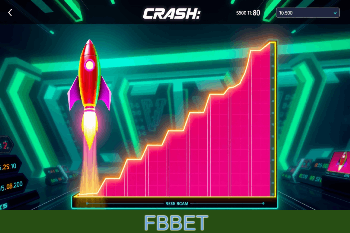 Jogue Crash e ganhe alto na FBBET!